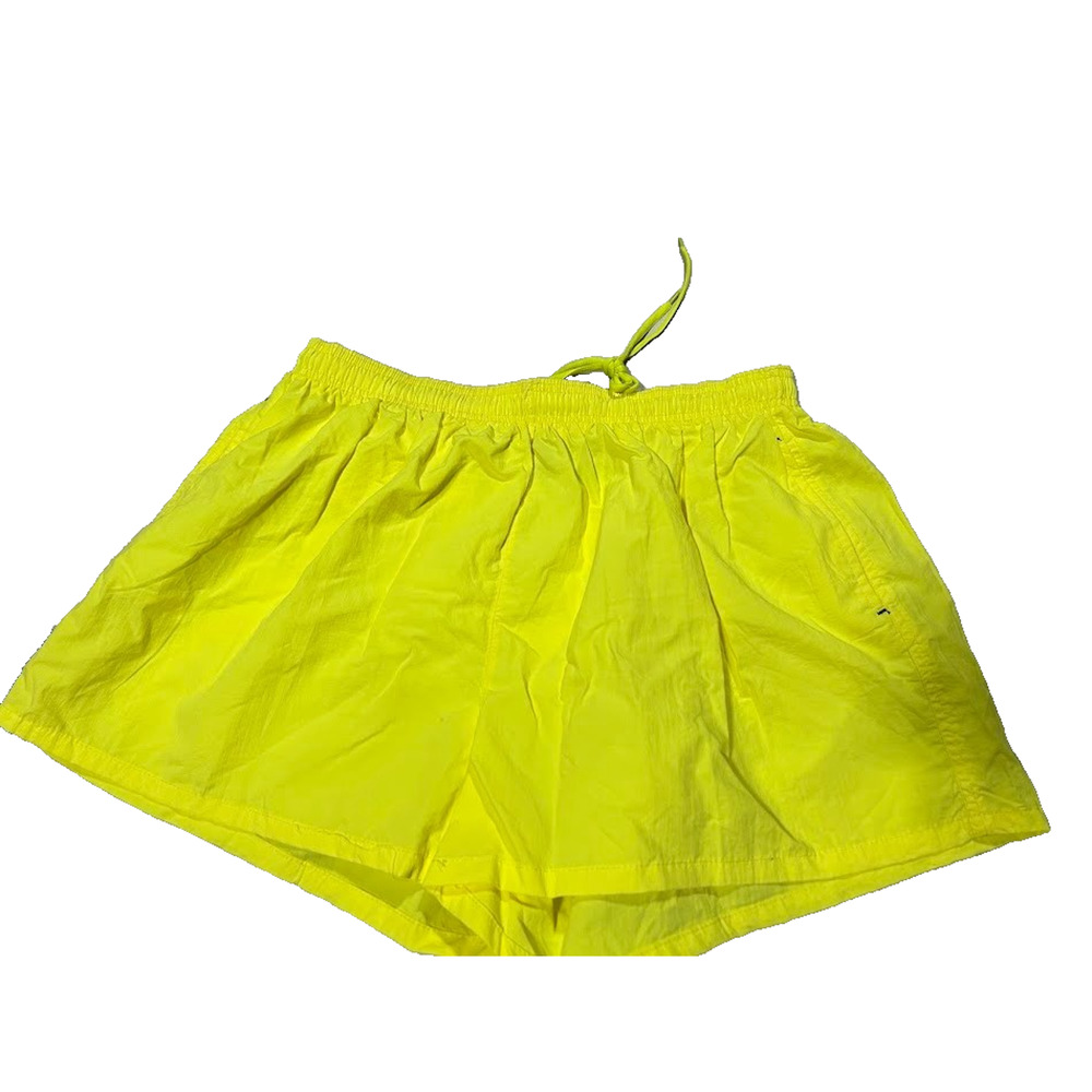 Uzzi Amphibian Gear Yellow Elastic Waist Swim Trunk Shorts Men's XXL